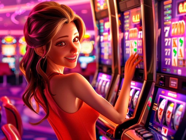 Tampilan antarmuka slot online chas4d yang modern dan responsif di layar smartphone pengguna Indonesia